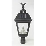 Buy Gamasonic GS-97SE Eagle Finial Imperial Solar Lamp Post by Gamasonic