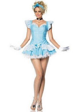 Sexy 4PcCinderella Ice Princess Halloween Costume by Leg avenue