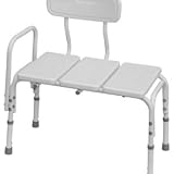 Bariatric Bathtub Transfer Bench™ Bathroom Safety Bariatric transfer bench, 3 piece blow mold
