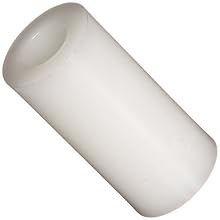 Round Spacer, Nylon, Inch, 1" Length, #1/4 Screw Size, Pack of 100