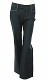 Rafaella Petite Stretch Wide Leg Pant Blue 4P
