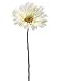 Faux 39 Jumbo Gerbera Daisy Spray Cream (Pack of 6)