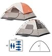 Coleman Sundome 6 - 12'x10' 6 Person 2 Room Tent - 2010