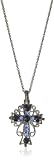 1928 Jewelry Blue Fashion Cross Necklace