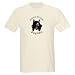 Northern Michigan Dogman Ash Grey T-Shirt Michigan Light T-Shirt by CafePress