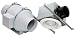 S&P TD Standard Lighted Exhaust Kit (Single Vent-LED)
