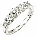 Cubic Zirconia Set Ring.