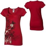 Split Painted Floral 2 Top - Women's