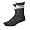 DeFeet Women's Classico Pink/White Wool Cycling/Running Socks - CLAPIN (S)