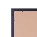 Adeco Black Wood 1.25-Inch Wide Poster/Picture Frame, 12 x 16-Inch