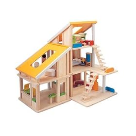 Chalet Dollhouse with Furniture, by Plan Toys