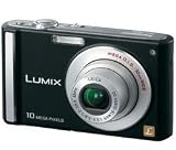 Panasonic DMCFS20 Digital Camera - Black (10.1MP, 4x Optical Zoom) 30mm Wide Lens