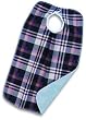 Impervious Tartan Snap Clothing Protectors(1/6 dozen)(Quantity=6 dozen )