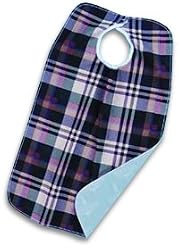 Impervious Tartan Snap Clothing Protectors(1/6 dozen)(Quantity=6 dozen )
