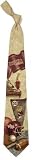 NCAA Mississippi State Bulldogs Nostalgia 2 Silk Necktie