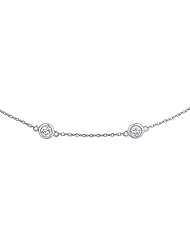 Diamond Station Necklace