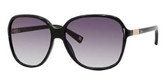 Click here to buy Christian Dior Ladies Diorsymbol2 Shiny Black Frame Grey Gradient Lens Plastic Sunglasses by Christian Dior.