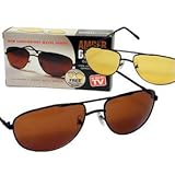 Amberdriver/Nightvision Sunglasses- 2 pairs