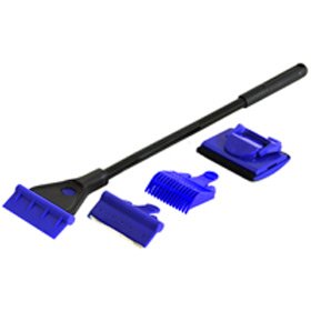 JBJ 12 Inch Aquascraper 4-in-1 Cleaning Kit