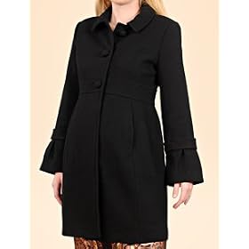 A Pea in the Pod: Button Front Tweed Maternity Coat
