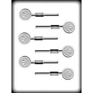 Mini Smiley Sucker Hard Candy Mold HS-9824