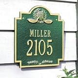 Whitehall Golf Emblem Standard - 10,75,, x 11,5,, One Line Wall Plaque - 6013