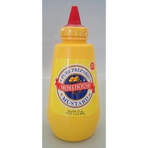 100% Natural Morehouse Pure Prepared Yellow Mustard by Morehouse