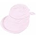 Women's UV Sun Protect Summer Beach Wide Large Big Brim Hat Visor Side Flower