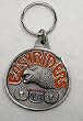 EASYRIDER ENAMEL PEWTER KEYCHAIN