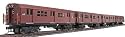 Walthers Proto - PROTO 1000 R17 Subway Car 4-Pack (1 Powered, 3 Unpwd) - Tuscan