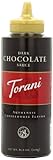 Torani Dark Chocolate Sauce, 16.5-Ounce Bottles (Pack of 6)