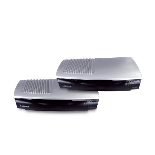 PLANEX ワイヤレスHDMIキット(HDMI端子/映像・音声用送受信機2台セット/10m) HDMI-WKIT