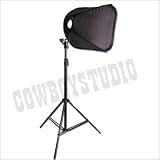 CowboyStudio Single Strobist Flash Mount Softbox Photo Video Lighting Kit