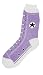 Lavender Converse-style High Top Sneaker Socks
