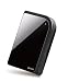 Buffalo Technology MiniStation Metro 1 TB USB 2.0 Portable External Hard Drive with Integrated Flex Cable, Encryption and TurboPC HD-PXT1TU2/B (Black)