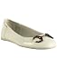 Gucci mystic white patent leather 'Sunset' flats