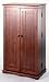 Solid Wood, Fully Assembled Storage Cabinet