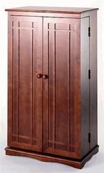 Solid Wood, Fully Assembled Storage Cabinet