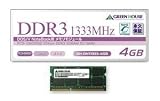 GH-DNT1333-4GB [SODIMM DDR3 PC3-10600 4GB]