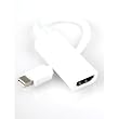 Mini Display port Stecker auf HDMI Adapter Kabel, bis 1080p HD, 15 cm l�nge