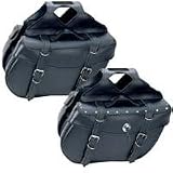 Tour Master Cruiser II Slant Saddlebag wRivets - X-Large/Black