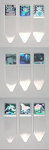 Childrens Holographic 6X2 Inch Uber Bookmarks, 48piece set