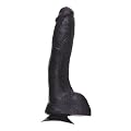 Schwarzer realistischer Dildo mit Saugfu� 21x4,5cm