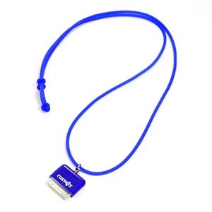 COSMOS ® Deep Blue Silicone Neck Strap band 