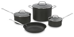 Cuisinart 66-7 Chef's Classic Nonstick Hard-Anodized 7-Piece Cookware Set
