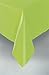 Unique Industries Lime Green Solid Rectangular Plastic Table Cover (54