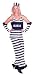 Jailbird Lady - Jailhouse Rock Women Prisoner Costume