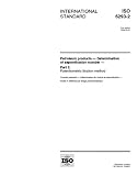 ISO 6293-2:1998, Petroleum products -- Determination of saponification number -- Part 2: Potentiometric titration method