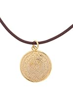 Silver One Gargantillas Denario Oro