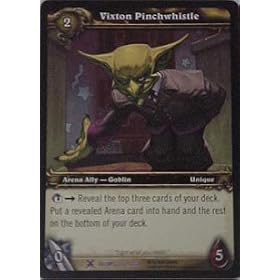 Vixton Pinchwhistle - Drums of War - Epic by World of Warcraft Cards